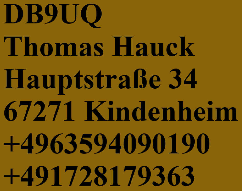 info DB9UQ